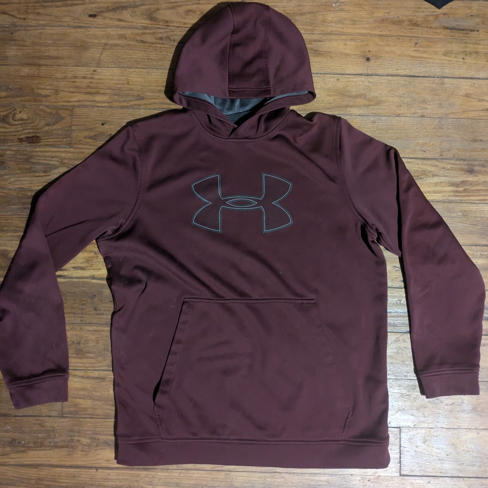 Under Armour Men's Burgundy Hoodie